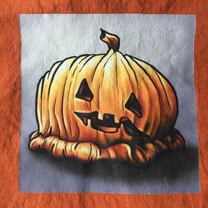 Pan.imus Inktober Ripe Halloween orange T-shirt